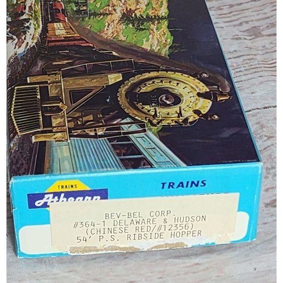Athearn Bev-Bel Corp. Delaware & Hudson #364-1 Authentic 54' P.S. Ribside Train - Picture 3 of 16